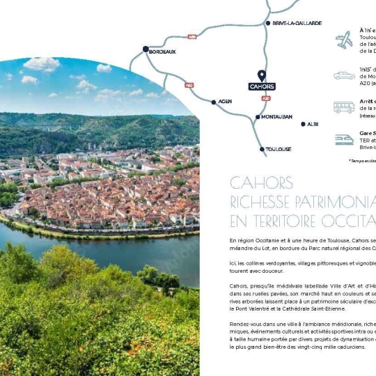  AGENCE IMMOBILIERE MARIN : Appartement | CAHORS (46000) | 41 m2 | 194 560 € 