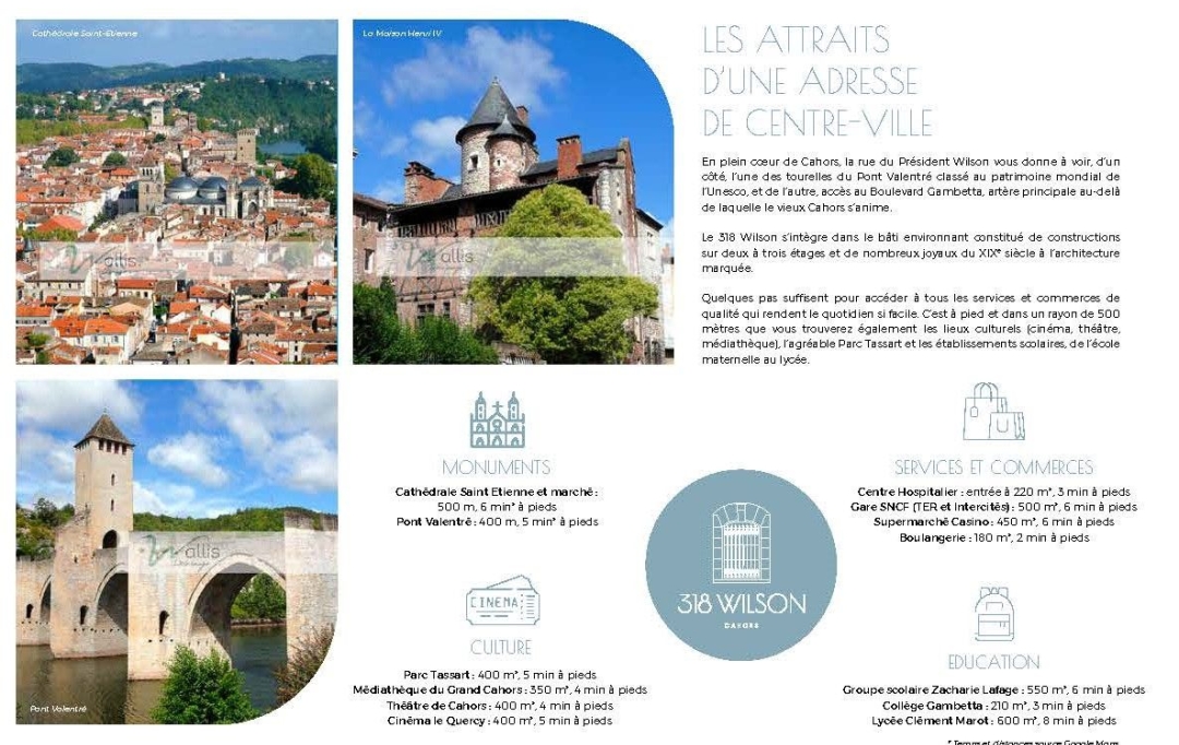 AGENCE IMMOBILIERE MARIN : Appartement | CAHORS (46000) | 41 m2 | 194 560 € 