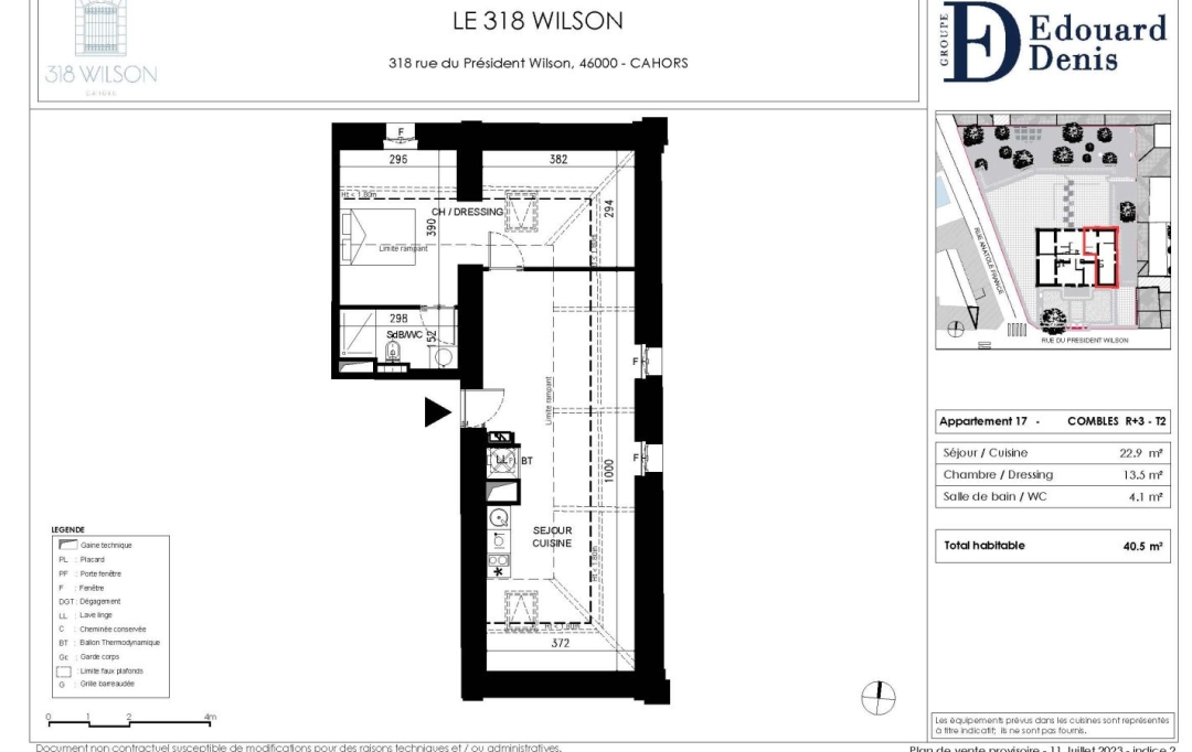 AGENCE IMMOBILIERE MARIN : Appartement | CAHORS (46000) | 41 m2 | 194 560 € 